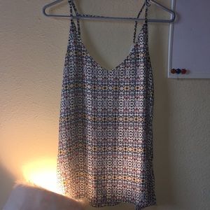 Sheer Colorful Tank Top